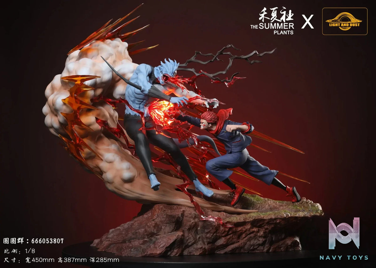 Light and Dust Studio & Summer Plants Studio – Jujutsu Kaisen Itadori Yuji vs Mahito