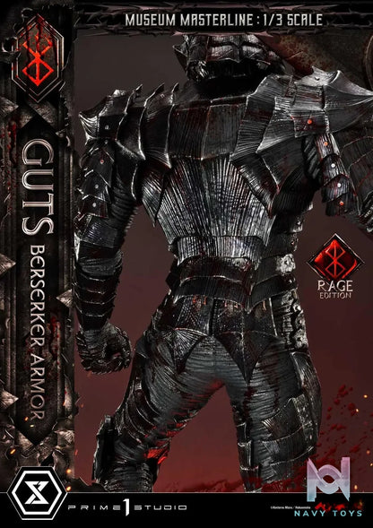 Prime 1 Studio – Museum Masterline Berserk Guts, Berserker Armor Rage Edition MMBR-03 MMBR-03DX MMBR-03DXS (Licensed)