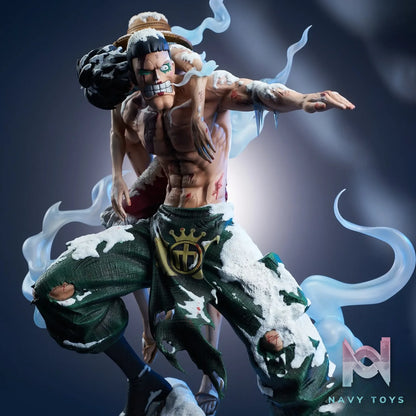Tiny Studio – One Piece Flower of Friendship Bentham and Luffy