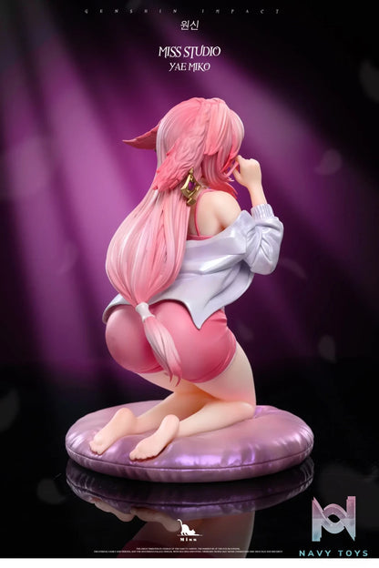 Miss Studio – Genshin Impact Realistic Style Home Leisure Yae miko