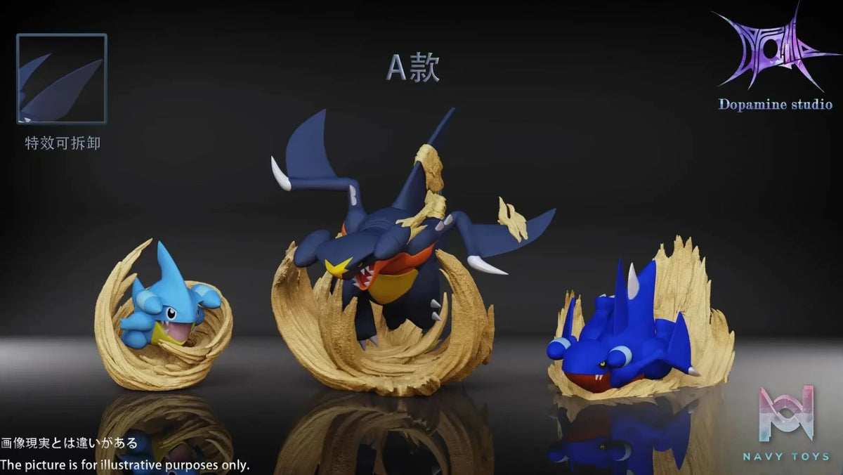 Dopamine Studio – Pokemon Garchomp Evolution Group