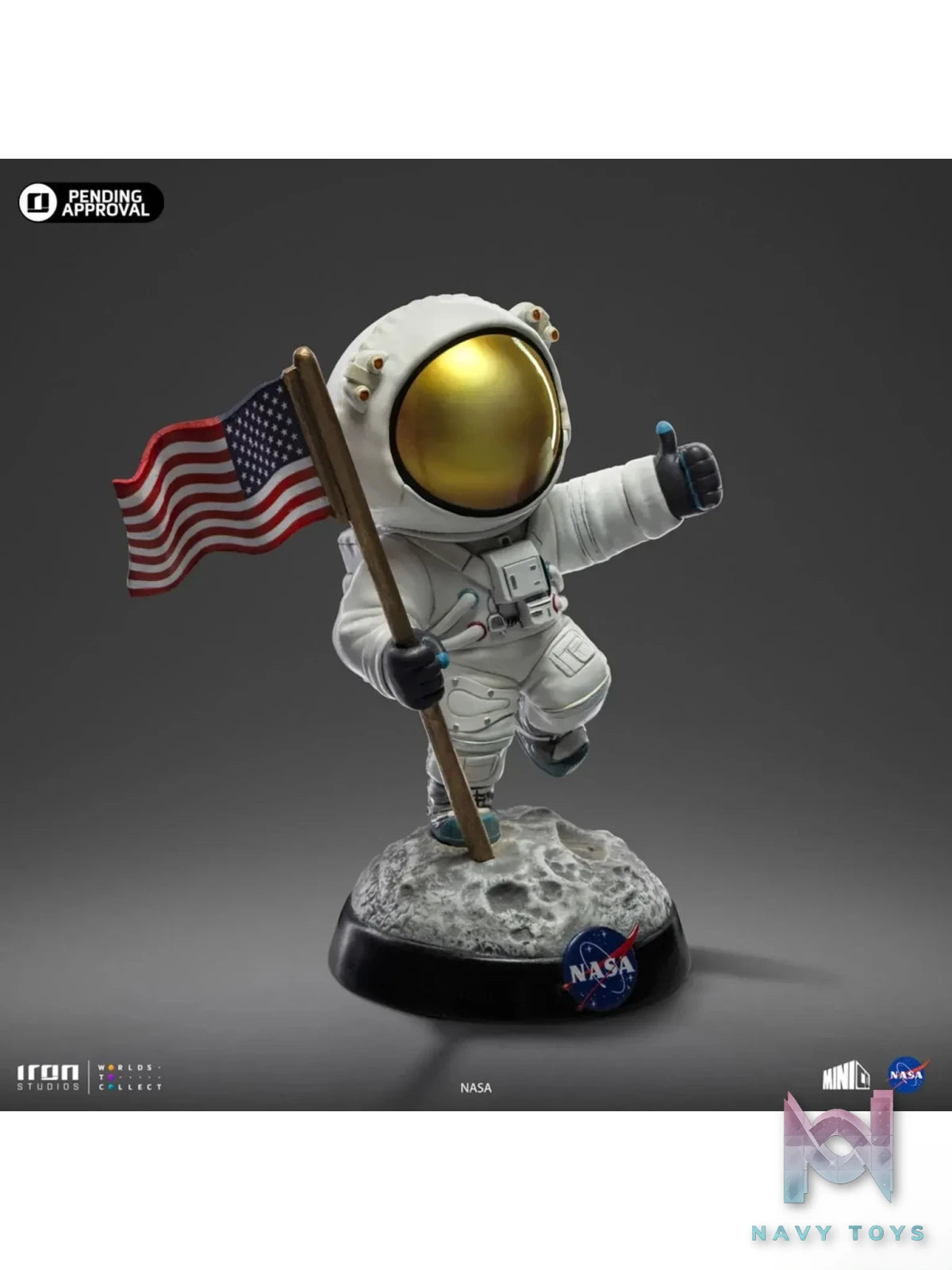 Iron Studio – Marvel MiniCo Series Spider-Man & Splinter & Apollo 11 Astronaut & Captain America (Licensed)