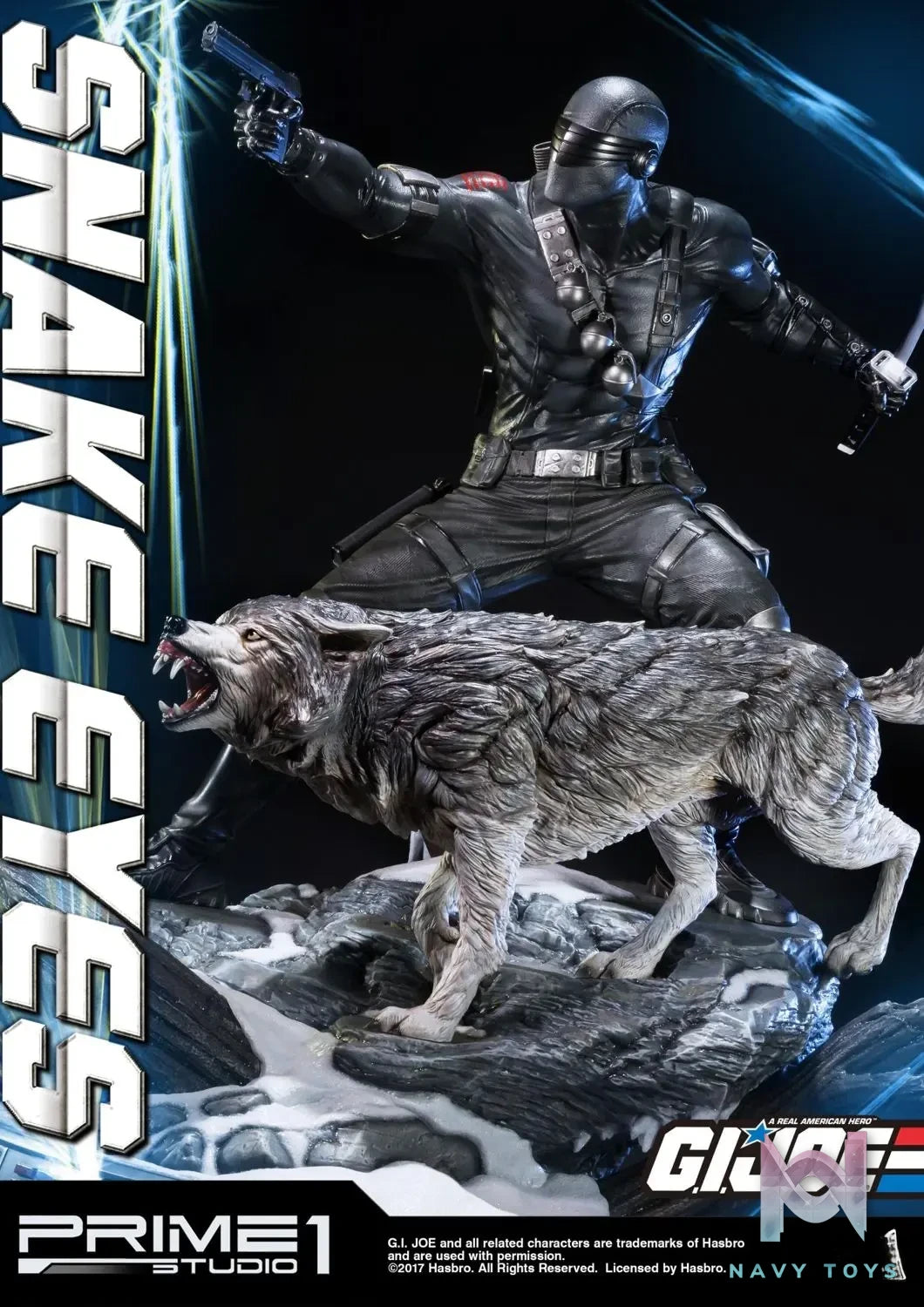 Prime 1 Studio – Premium Masterline G.I. Joe Snake Eyes PMGJ-01 PMGJ-01EX(Licensed)