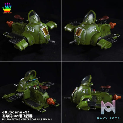 JacksDo Studio – Dragon Ball Bulma 341 aircraft GK model