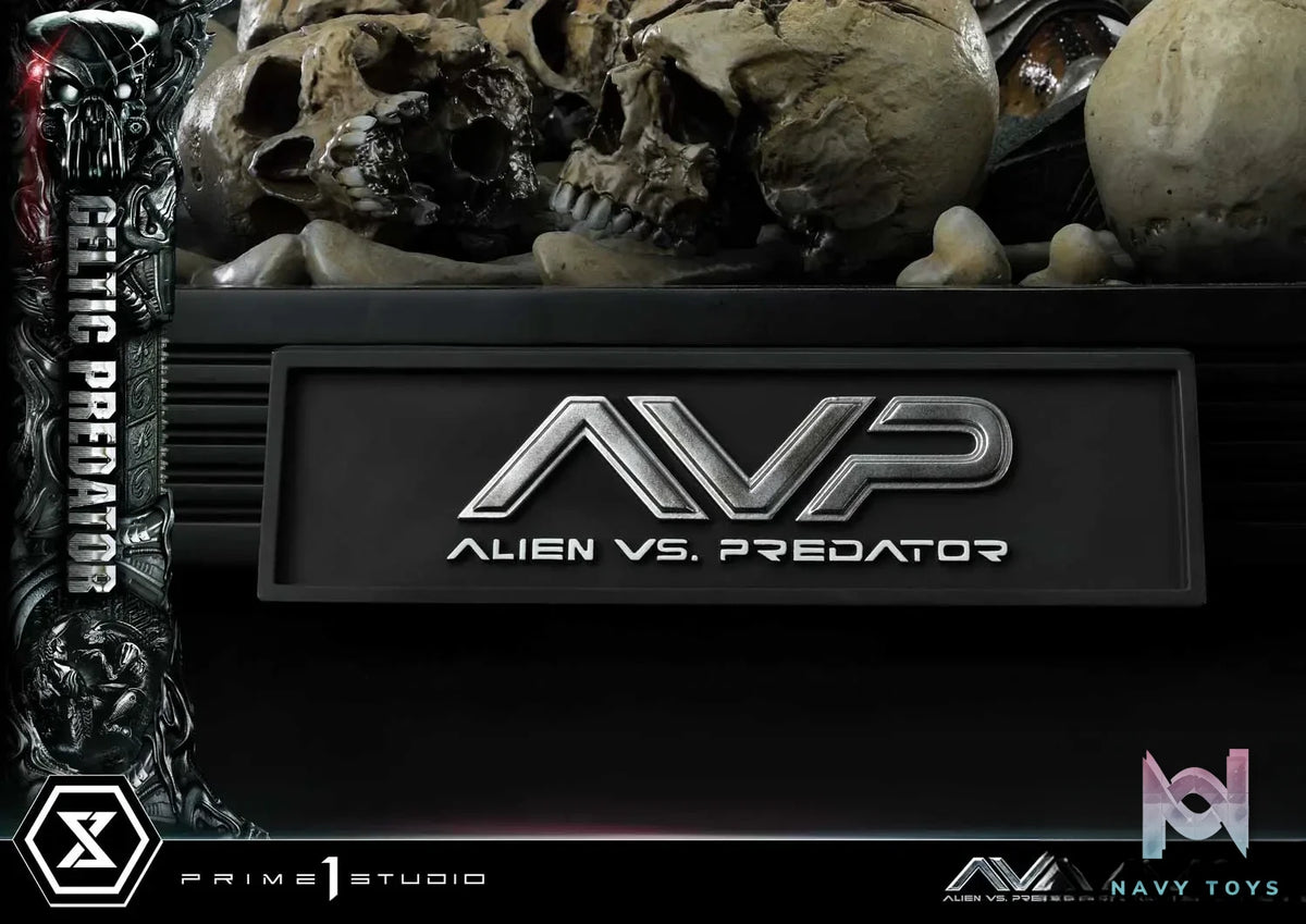 Prime 1 Studio Museum Masterline Alien vs. Predator Celtic Predator MMPR-05 MMPR-05S