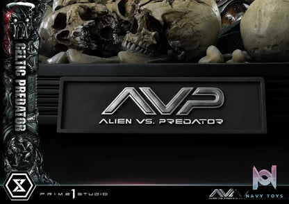 Prime 1 Studio Museum Masterline Alien vs. Predator Celtic Predator MMPR-05 MMPR-05S