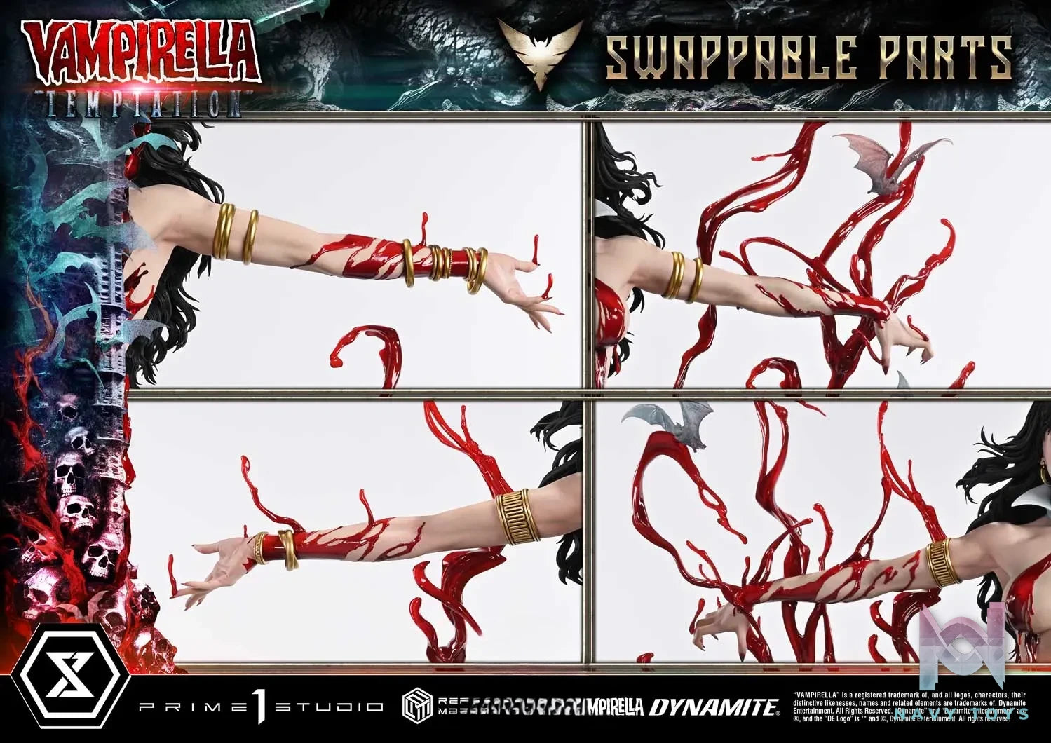 Prime 1 Studio – 1/3 Real Elite Masterline Vampirella Vampirella “Temptation” REMVP-01 REMVP-01S (Licensed)