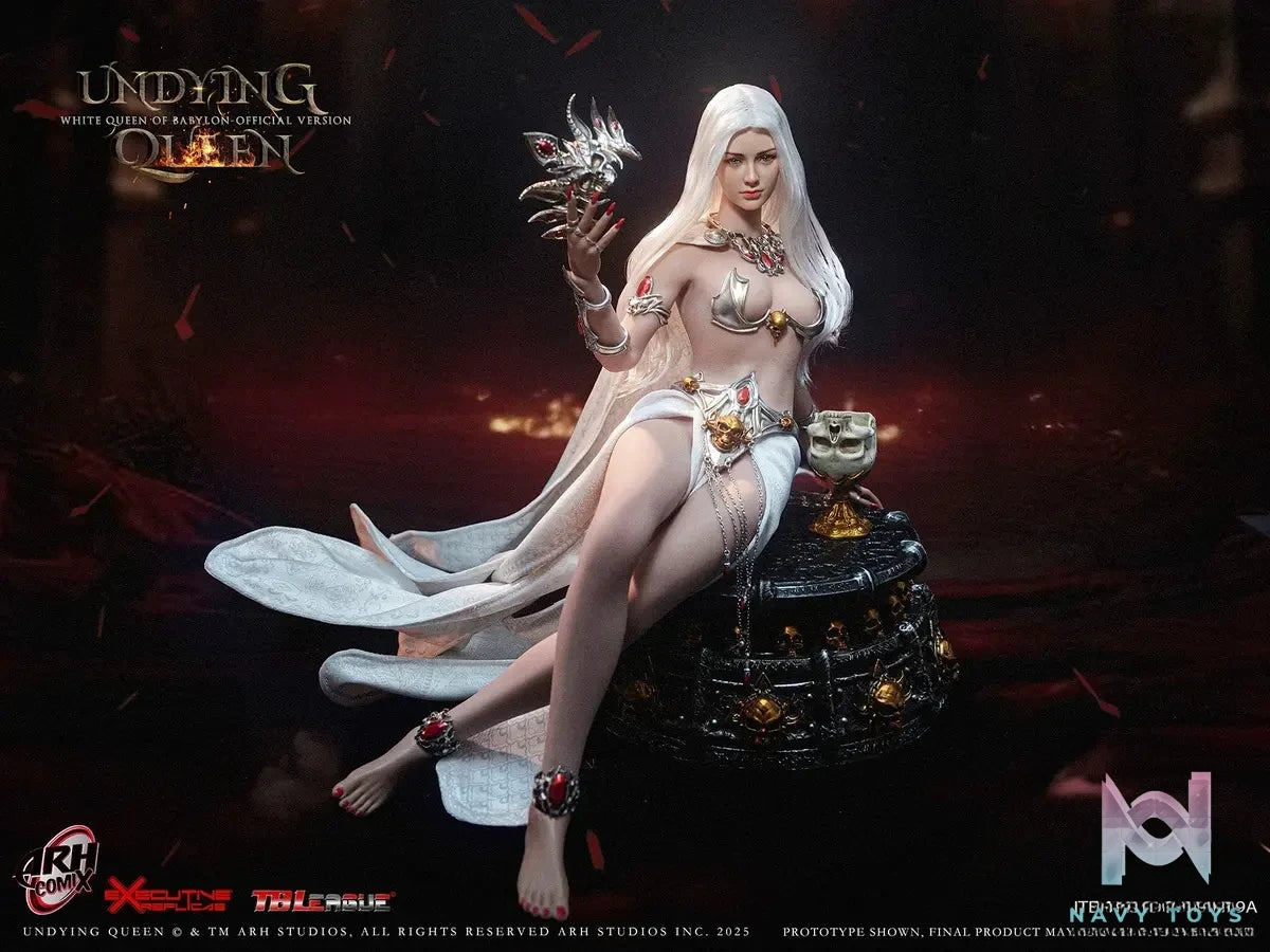 TBLeague – WHITE QUEEN OF BABYLON official version/variation version 1/6 Scale Action Figure PL2025-229A & PL2025-229B (Licensed)