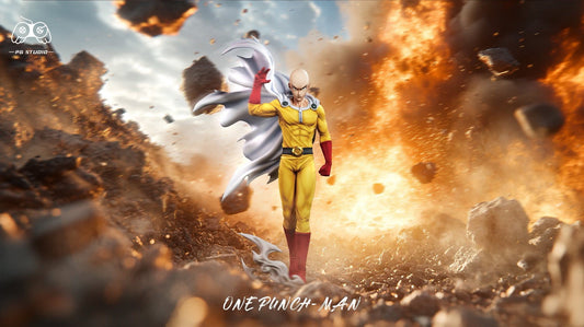 Saitama x Genos resin statue PG studio anime figure