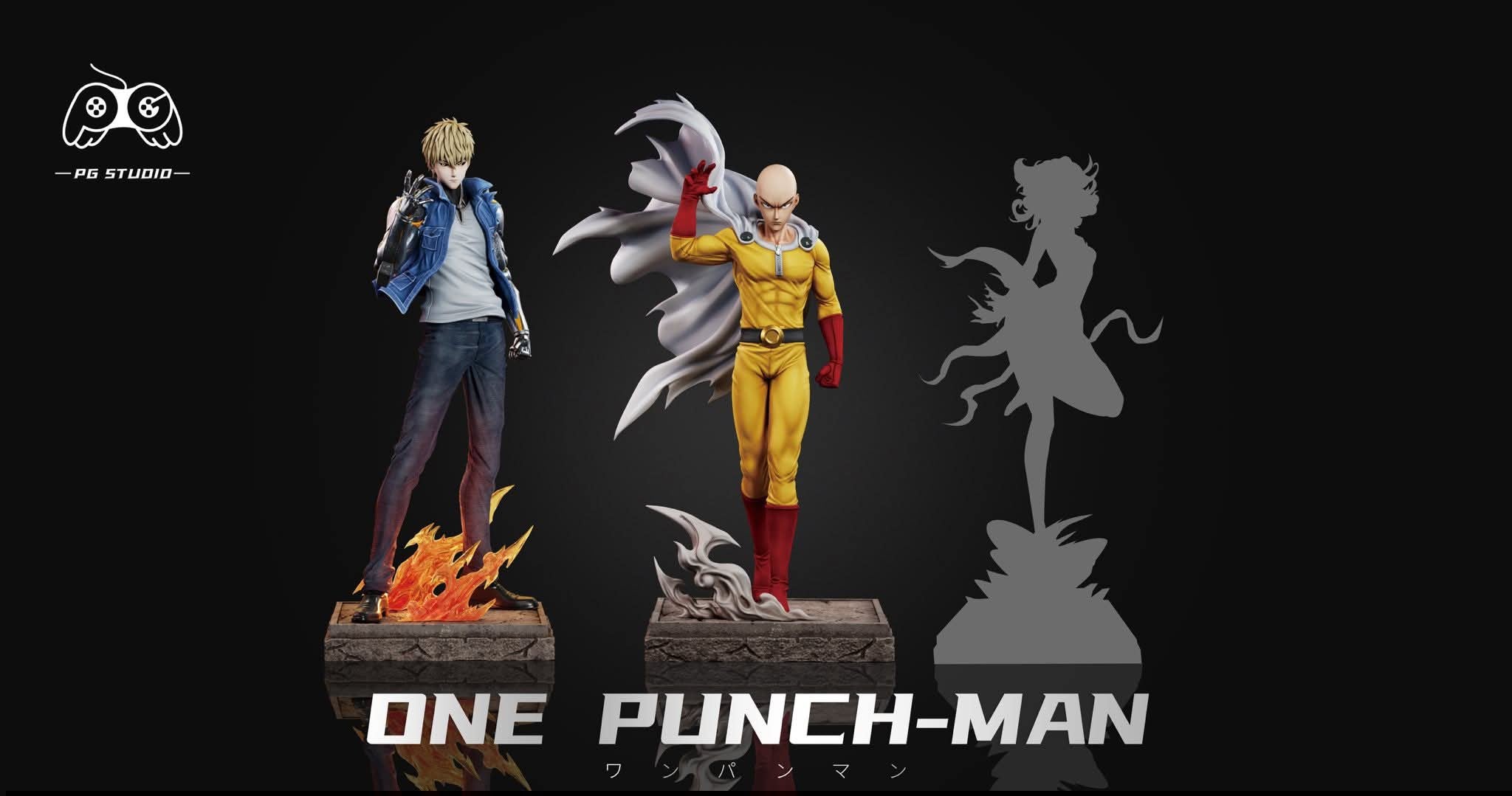 Saitama x Genos resin statue PG studio anime figure