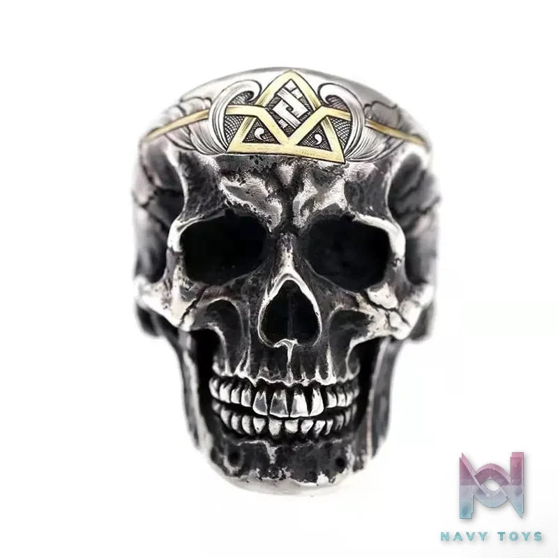 Raven Studio (silver jewelry) – Original Exclusive Design RS Skull Ring Original