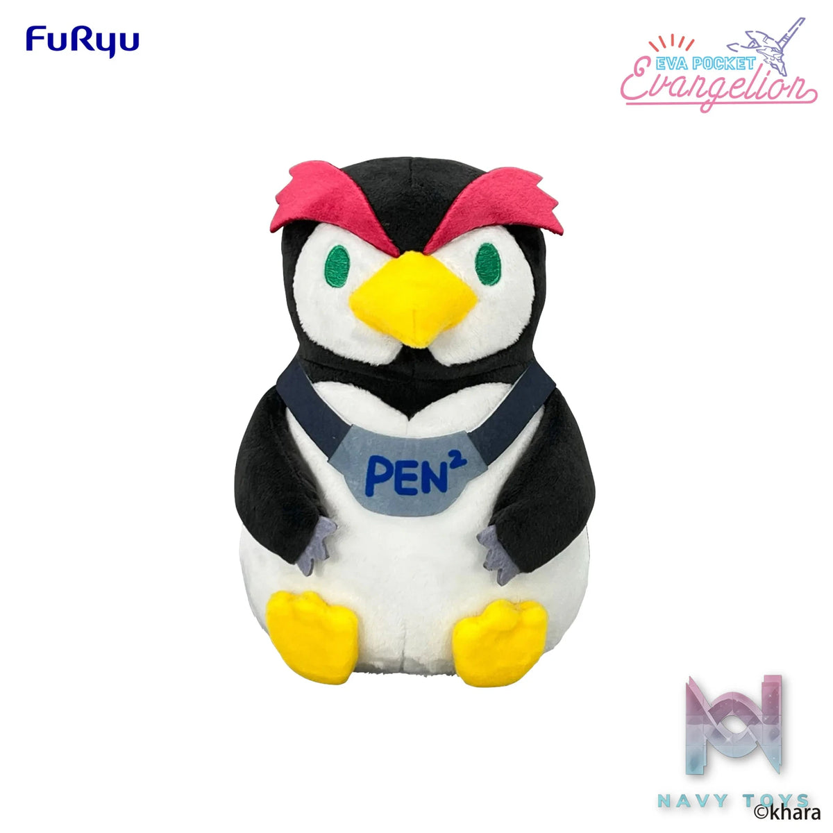 FURYU – EVA POCKET Plush Toy Shinji & Kaworu & Penpen (Licensed)