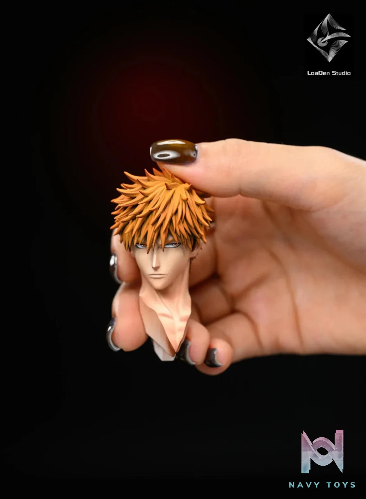 LoaDen Studio - BLEACH Thousand - Year Blood War Kurosaki Ichigo resin statue Navy Toys anime figure