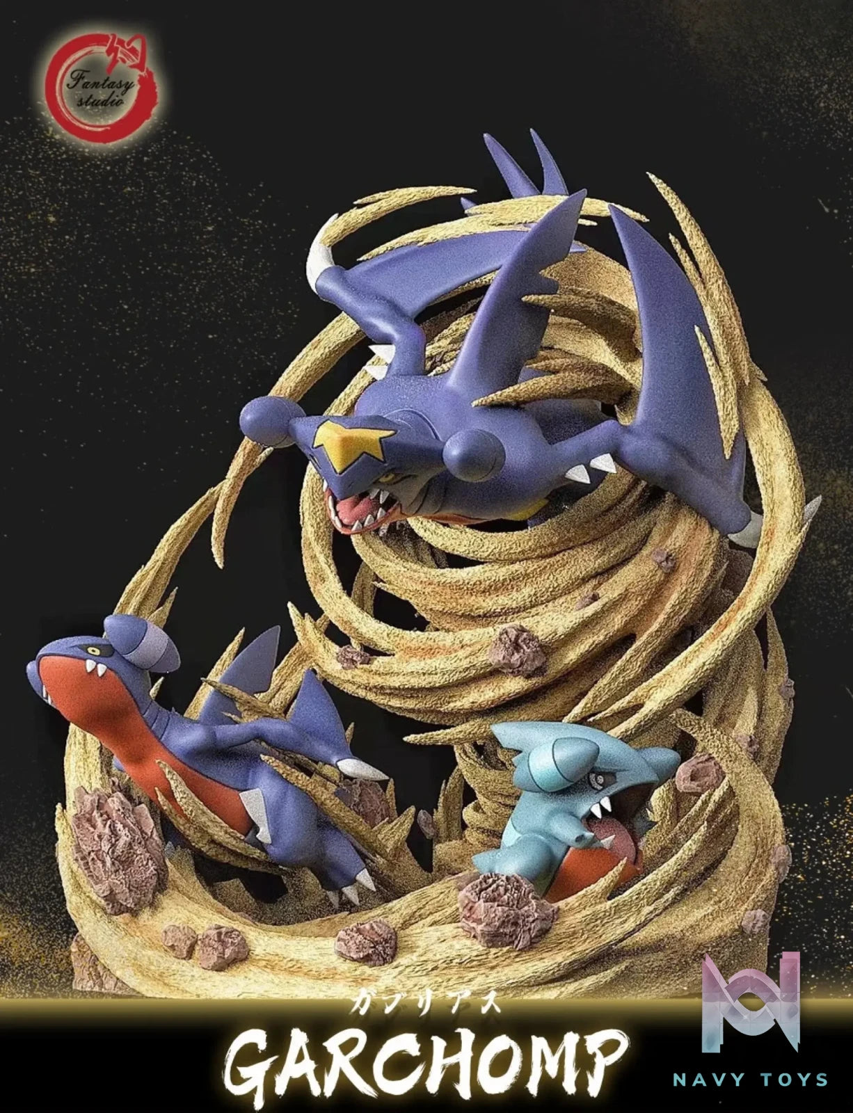 Fantasy Studio – Garchomp Evolution Series
