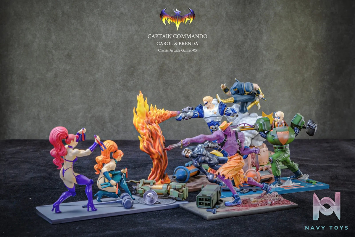 Toys Evolution Studio – Mack the Knife X Ginzu the Ninja Captain Commando