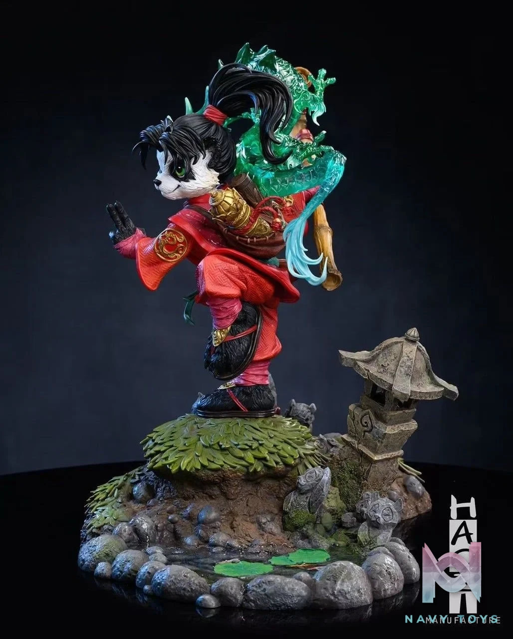 Chen & LiLi - Pandaren - HAOZI Studio resin statue HAOZI Studio anime figure