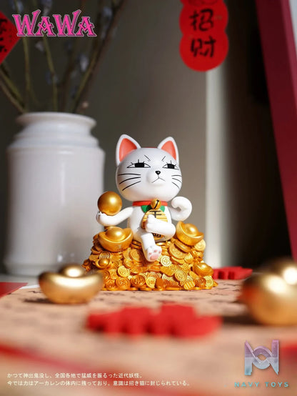 WAWA Studio – Dandadan Throne Turbo Granny Fortune Cat Gold Coin