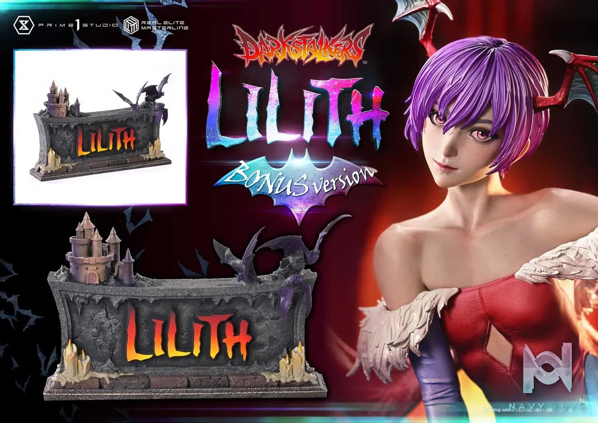 Prime 1 Studio – Real Elite Masterline Darkstalkers Lilith REMDKS-02 REMDKS-02S (Licensed)