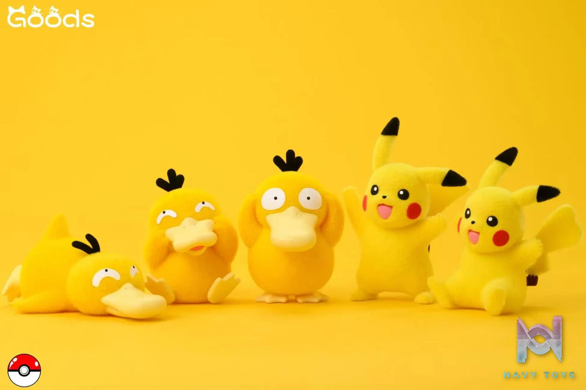 GOODS Studio – Pokémon Plush Series Psyduck Collectible Figure & Trendy Decor