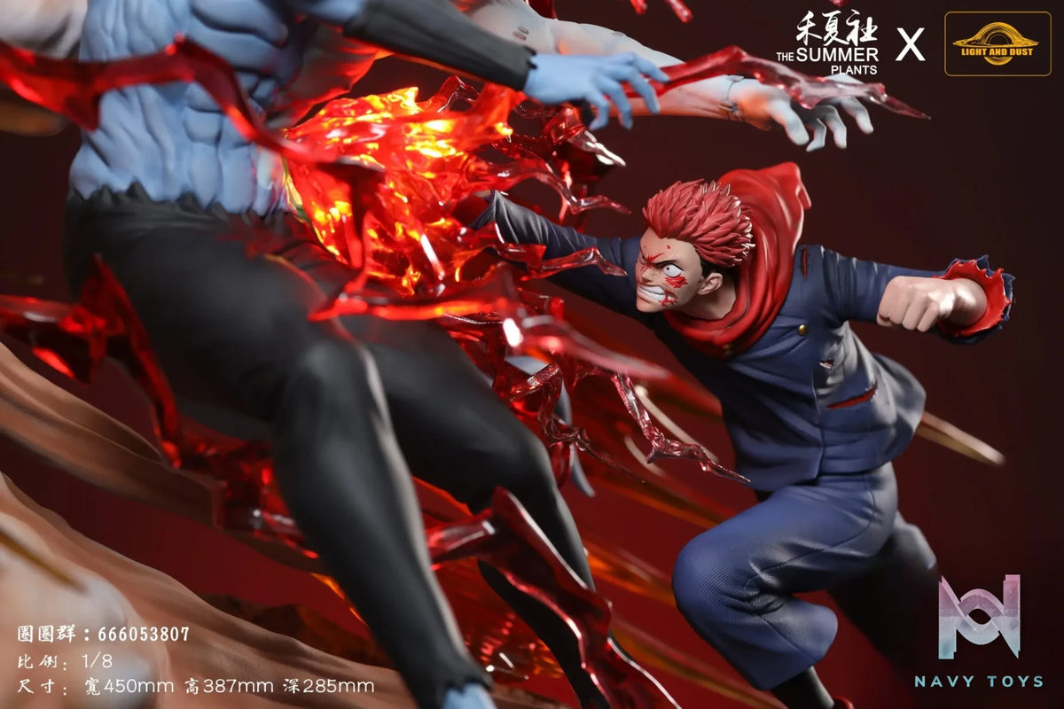 Light and Dust Studio & Summer Plants Studio – Jujutsu Kaisen Itadori Yuji vs Mahito