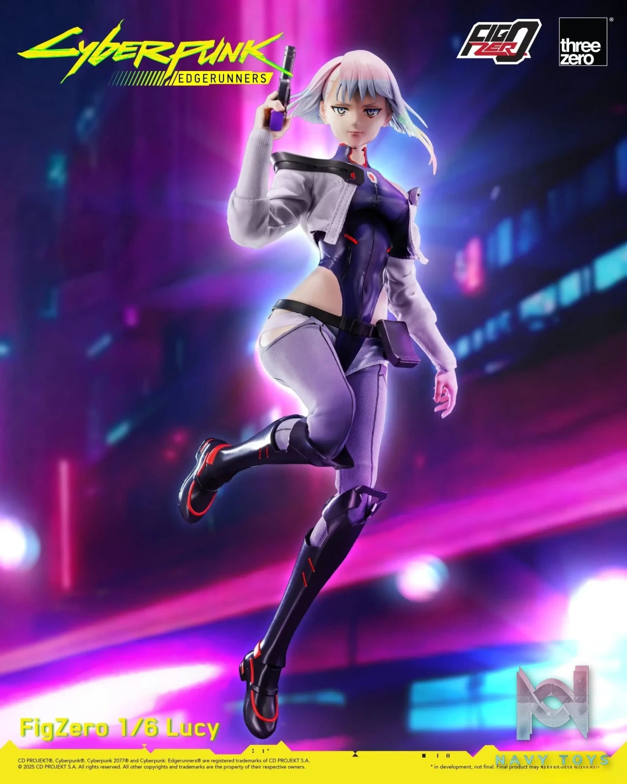 Threezero – Cyberpunk: Edgerunners FigZero 1/6 Lucy 3Z06000W0 (Licensed)
