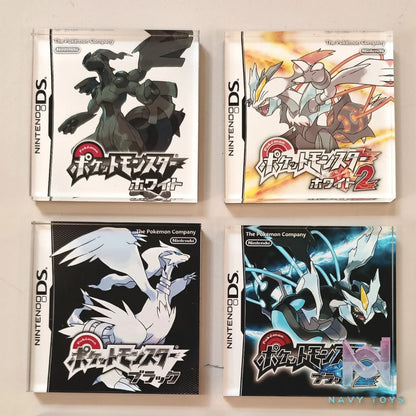 Pokemon Time Sa1tan Studio – Japanese NDS Cartridge Acrylic Brick Fridge Magnet Pokemon