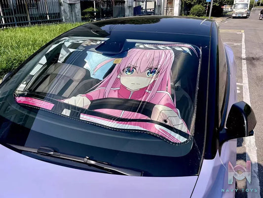 Plover Studio – BOCCHI THE ROCK Car front sunshade Hitori Gotoh