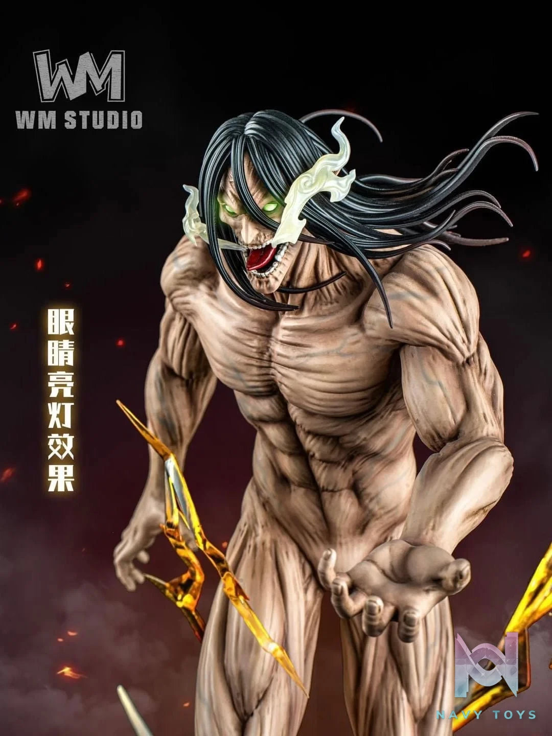 Eren Yaeger - Attack On Titan - WM Studio resin statue WM Studio anime figure