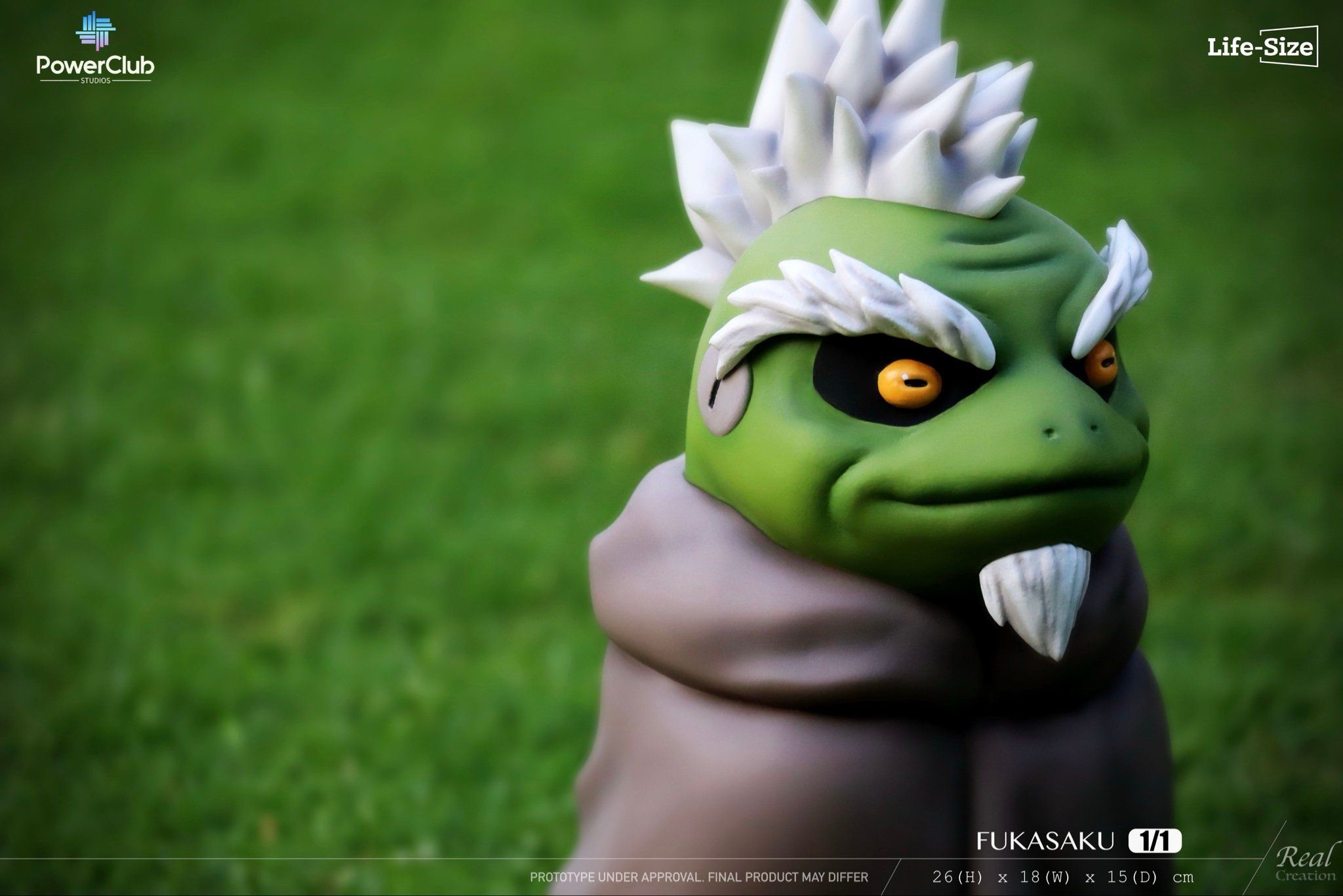 Fukasaku Life Size - Naruto - PowerClub Studio x Real Creation resin statue PowerClub Studio x Real Studio anime figure