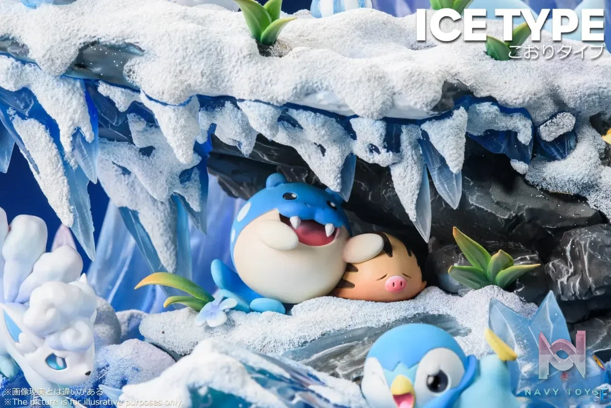 Pc House Studio – Pokémon Attribute Series 8th Edition Ice Attribute