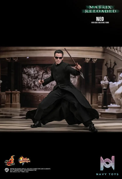 Hottoys – The Matrix Reloaded Neo 1/6th scale Collectible Figure MMS868 (Licensed)
