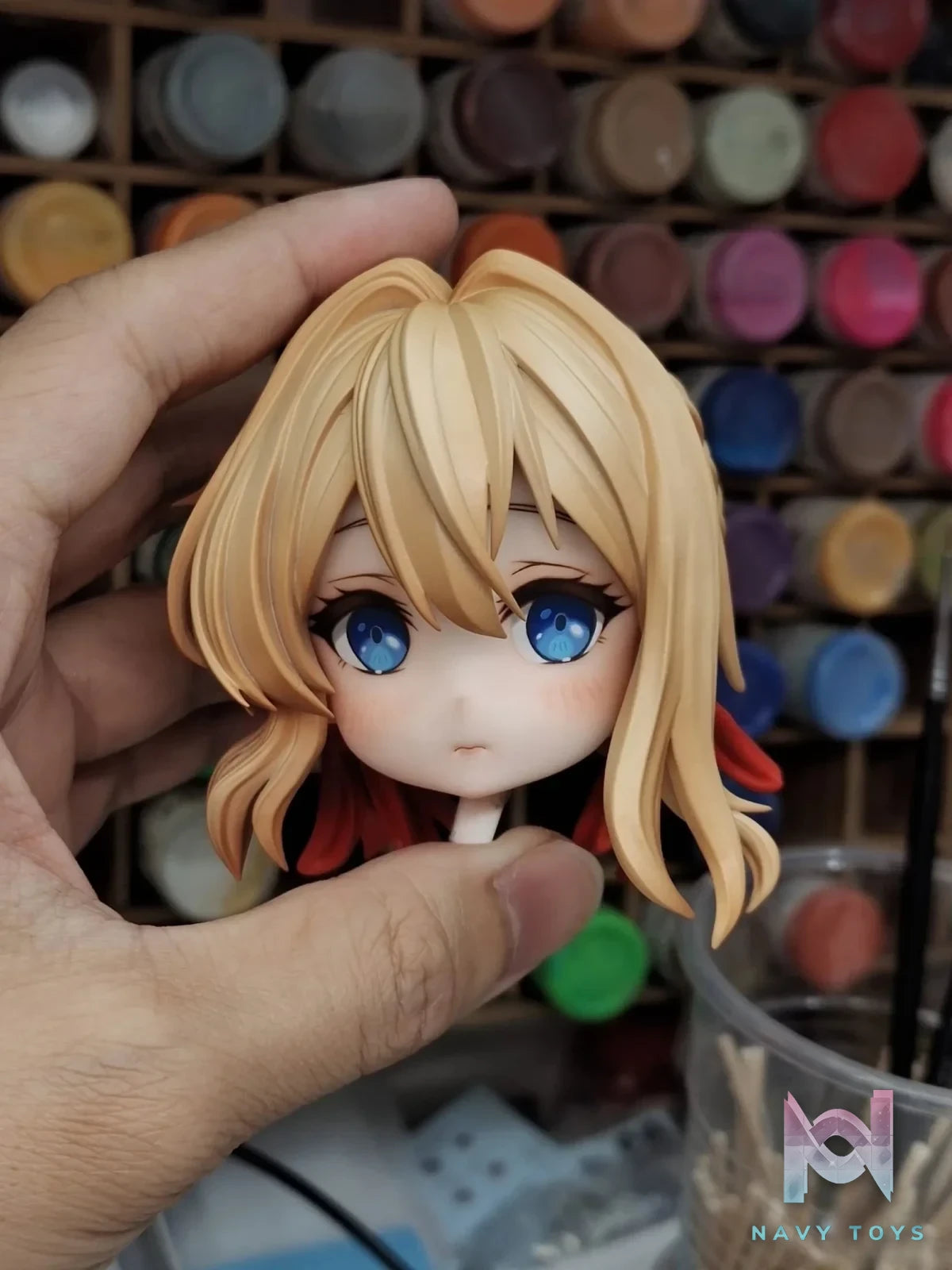 HeRa Studio - Violet Evergarden Chibi Series Violet Evergarden resin statue Navy Toys anime figure