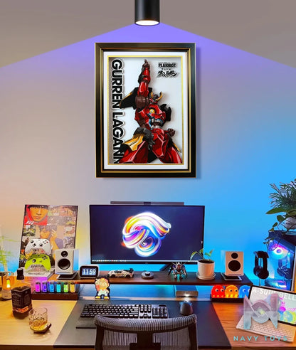 KALA HOME Studio – Gurren Lagann 3D Decorative Painting Tengen Toppa Gurren-Lagann