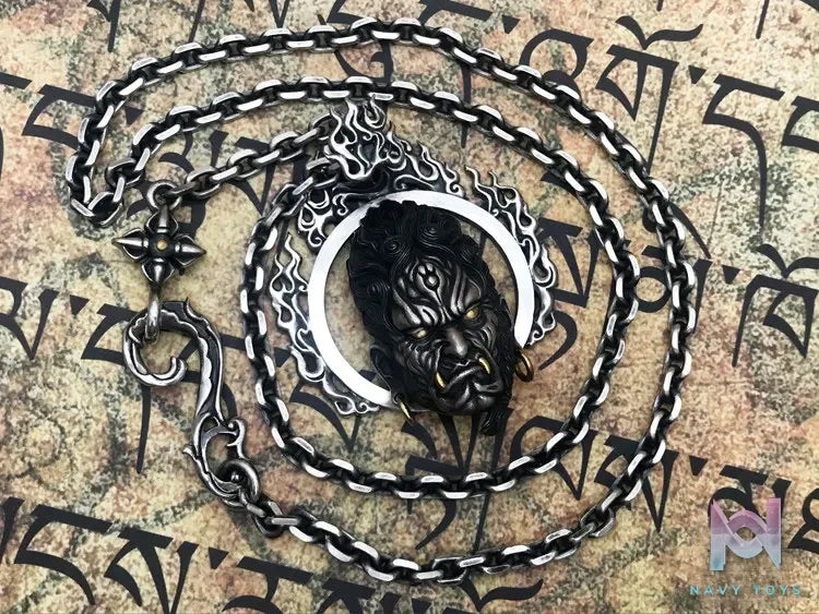 Shou Jiang Studio – Custom Original Design Fudo Myoo Men’s Pendant Original