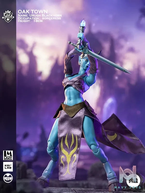 Lazy Monster Studio – Oak town Berylia Dark Moon Assassin & Sorceress (Licensed)