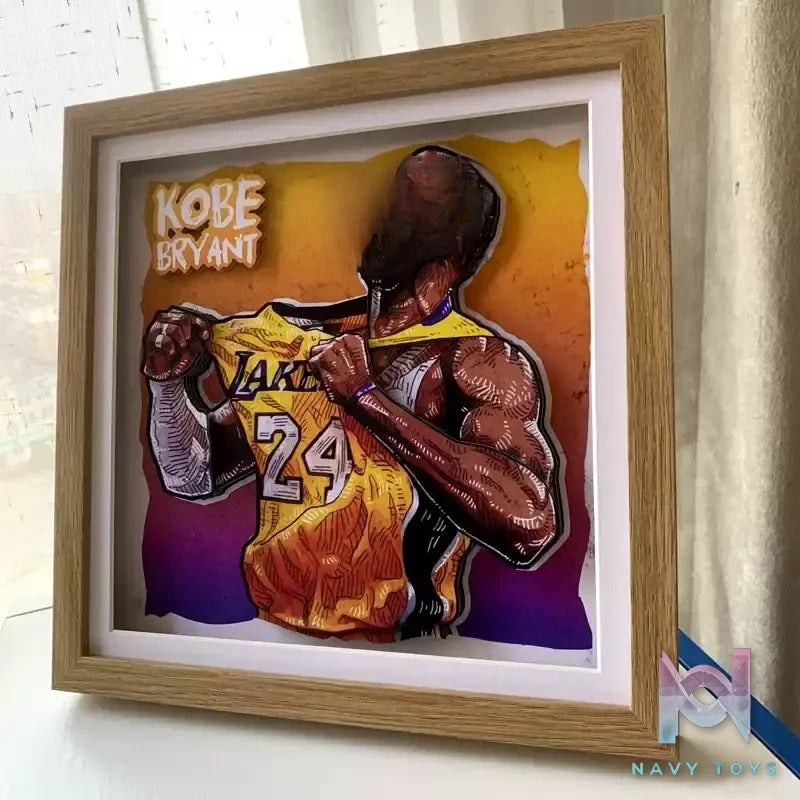KALA HOME Studio – Kobe Bryant #02 3D Decorative Painting NBA