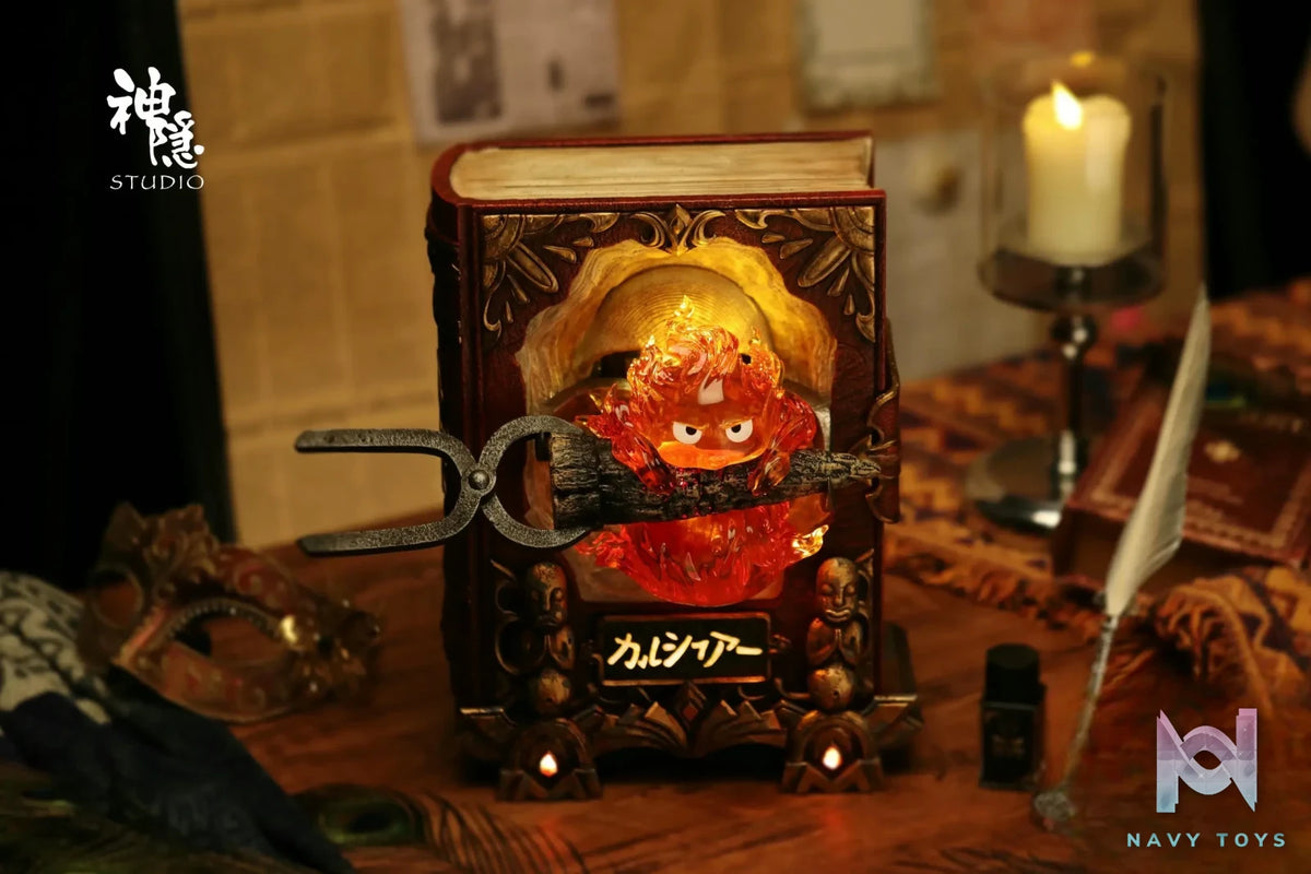 Shen Yin Studio – Howl’s Moving Castle Encounter Series The Pact Tome Calcifer