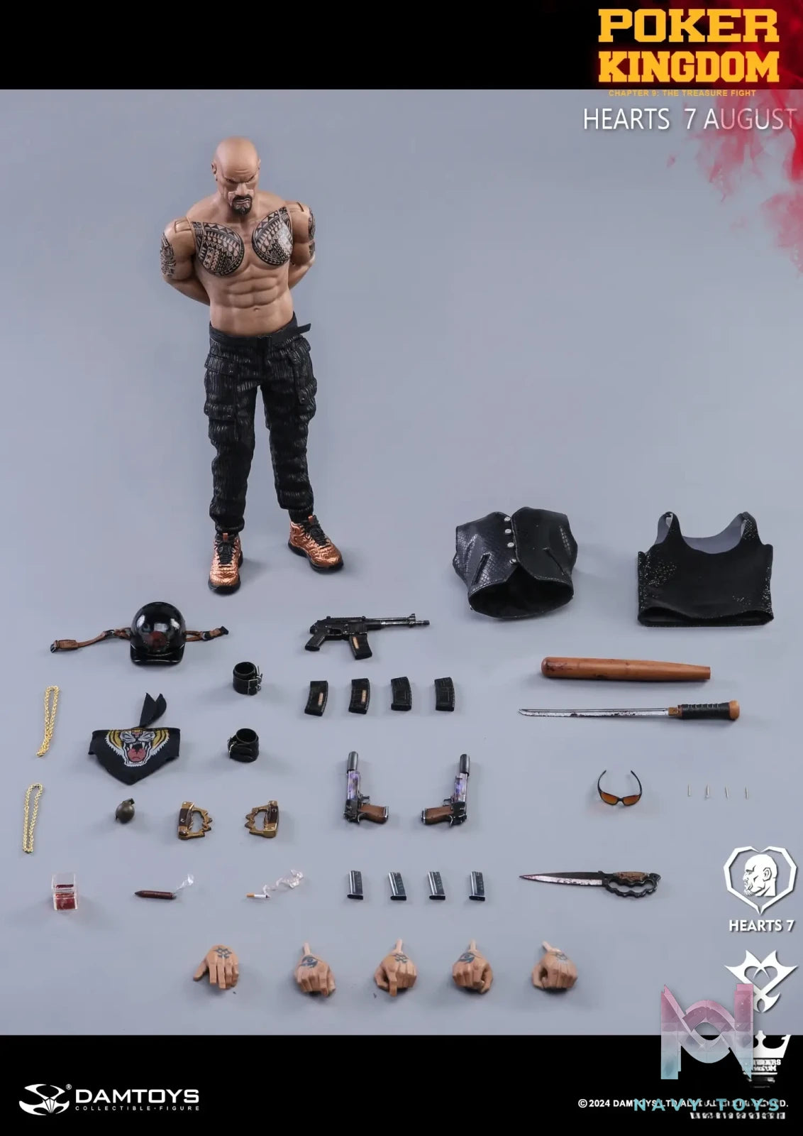 DAMTOYS Studio – Original Poker Kingdom hearts 7 GK029-ACD (Licensed)