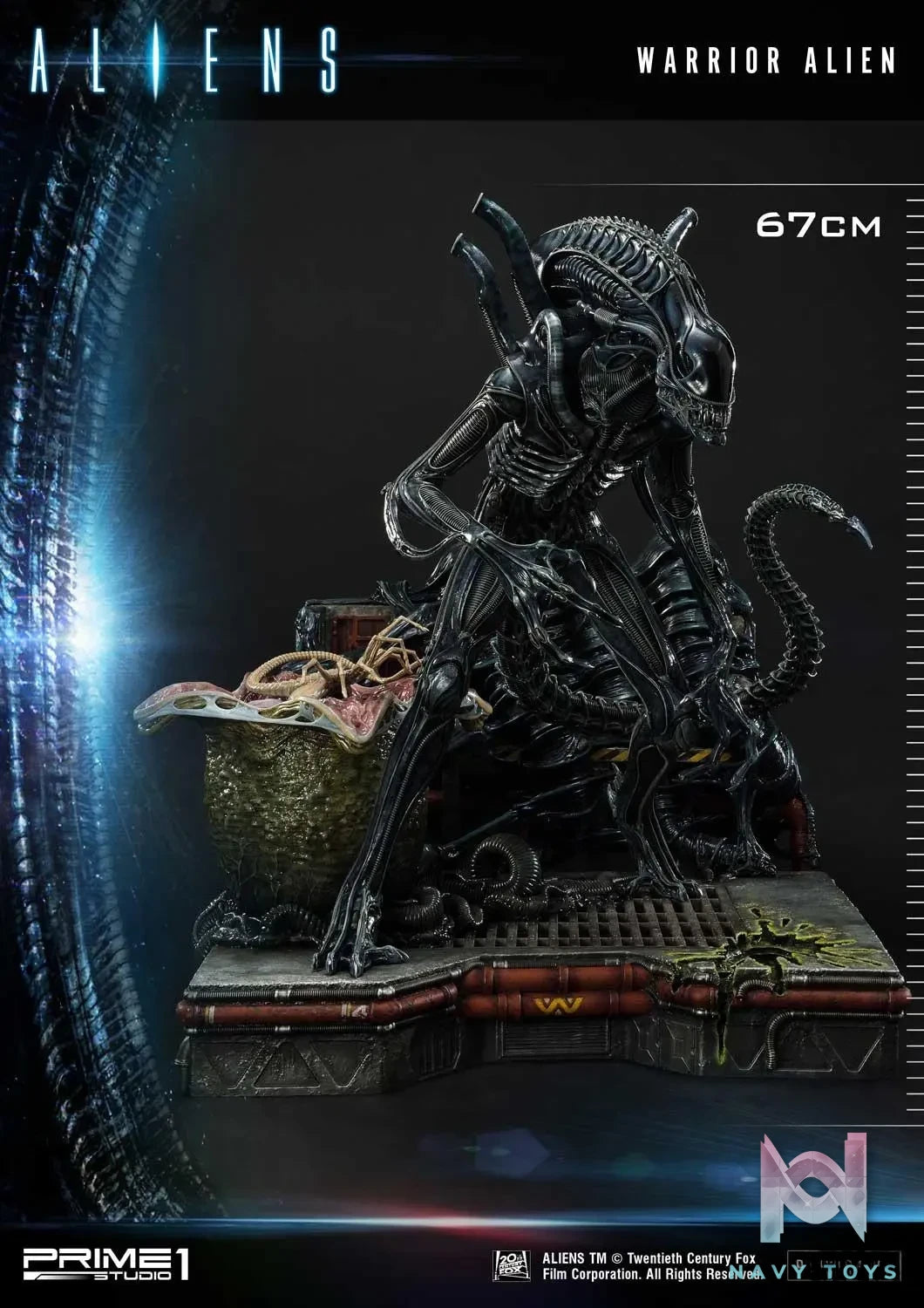 Prime 1 Studio – Premium Masterline Aliens (Comics) Warrior Alien PMDHAL-02 PMDHAL-02DX PMDHAL-02DXS(Licensed)