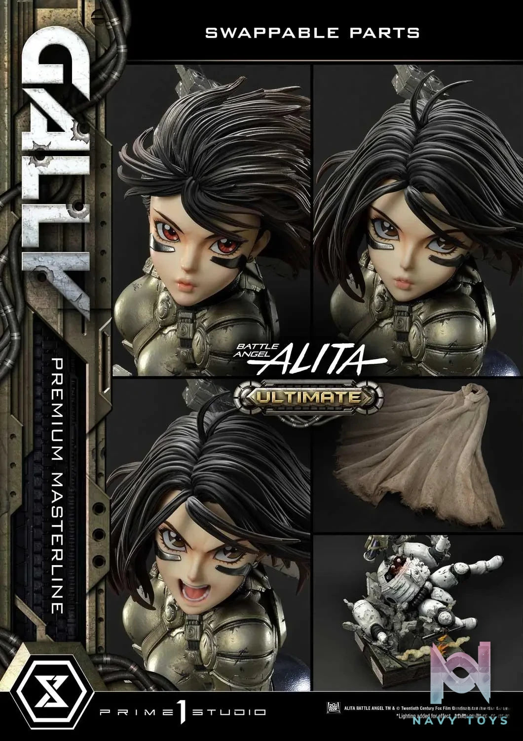 Prime 1 Studio – Premium Masterline Battle Angel Alita Alita ‘Gally’ PMABA-03 PMABA-03UT(Licensed)