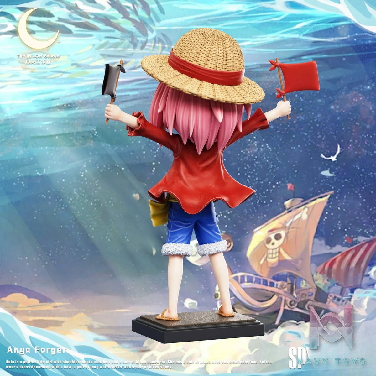 The MOON Studio – SPY×FAMILY Anya Forger Cosplay Luffy