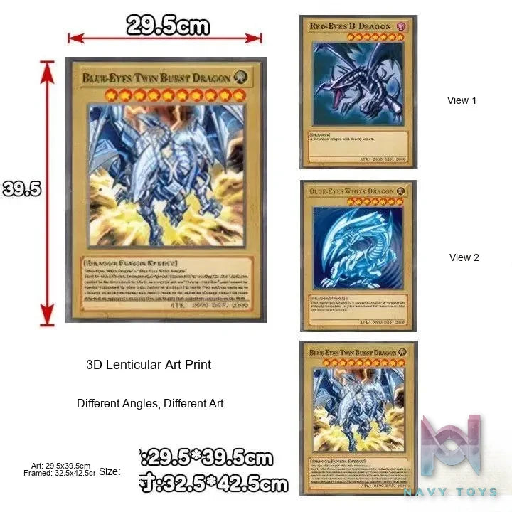 3D Printing Studio – lenticular prints with 3 changing angles of yu-gi-oh