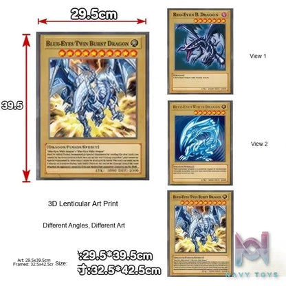 3D Printing Studio – lenticular prints with 3 changing angles of yu-gi-oh