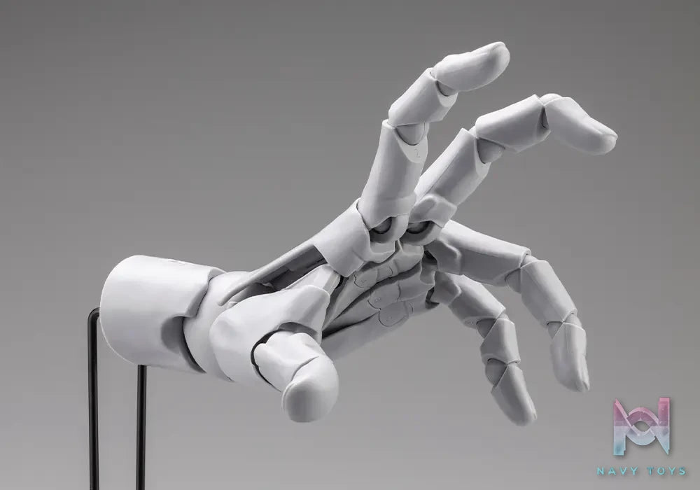 Kotobukiya – Artist Support Item Hand Model 1/1 L Grey & White AT029 AT030 (Licensed)