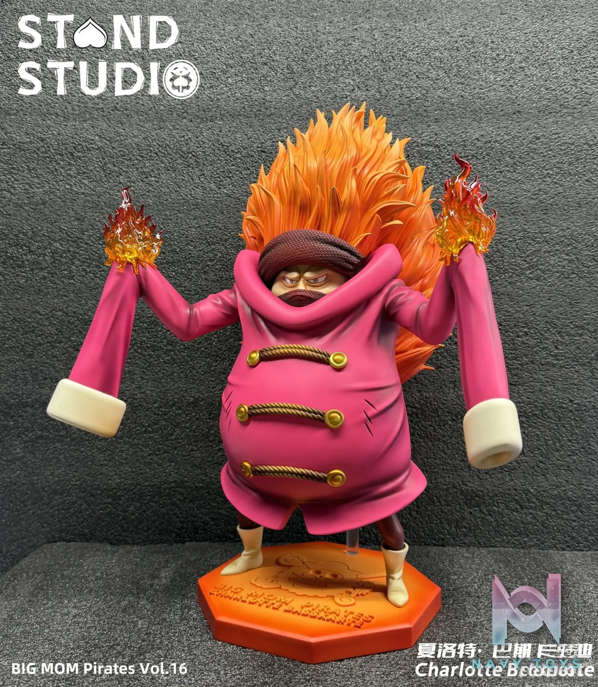 Stand Studio – One Piece Big Mom Pirates #16 Charlotte Basskarte
