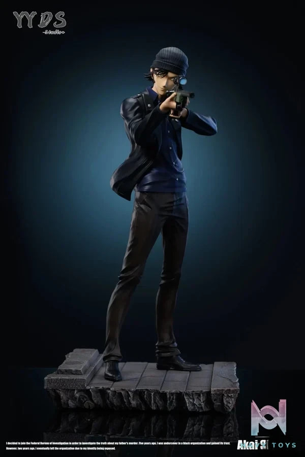 YYDS Studio - Detective Conan Raising Gun Series 4th Akai Shūichi resin statue Navy Toys anime figure