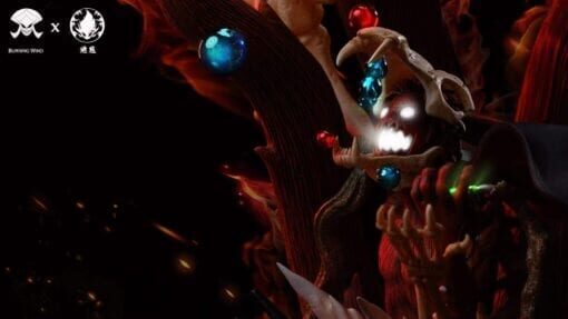 Burning Wind x Pain resin statue burning wind studio anime figure