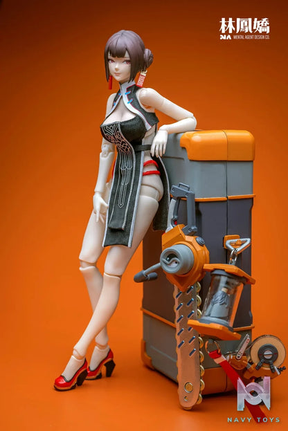 MENTAL AGENT Studio – MAZ-01 Zhenyi Lu Lin Fengjiao Painted Action Figure (Licensed)