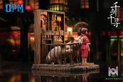 OPM Studio – Hayao Miyazaki Relief Illustration Series 001 Chihiro Spirited Away
