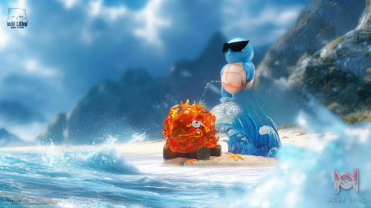 MMLAND Studio – Squirtle X Calcifer Pokémon X Howl’s Moving Castle